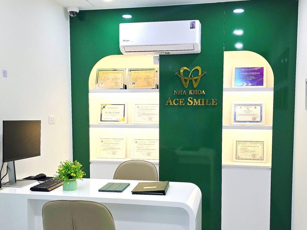 phòng tư vấn nha khoa ace smile