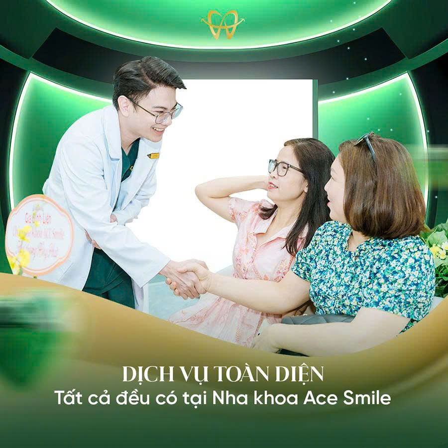 dịch vụ toàn diẹn tại nha khoa ace smile