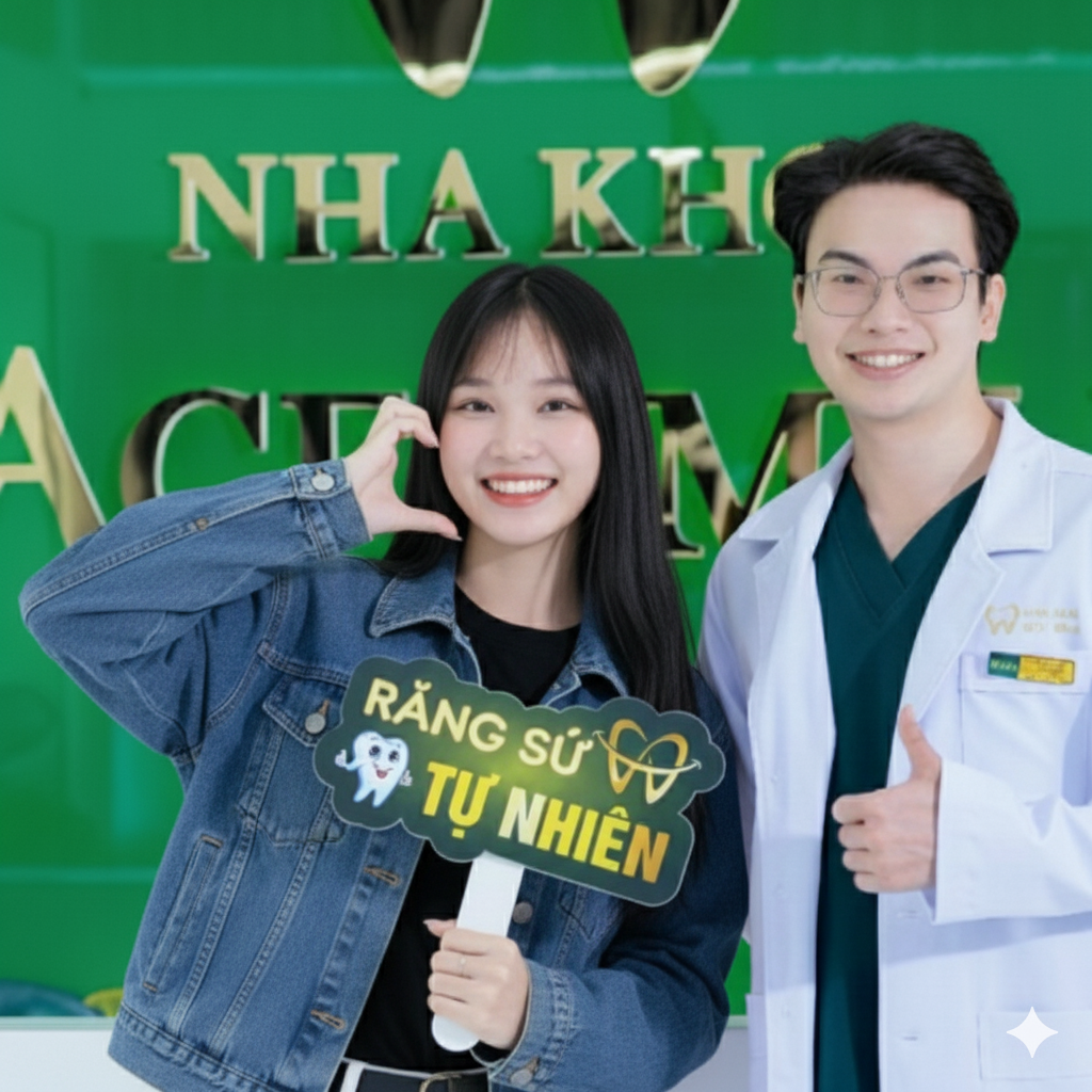 bọc răng sứ thẩm mỹ tại nha khoa ace smile