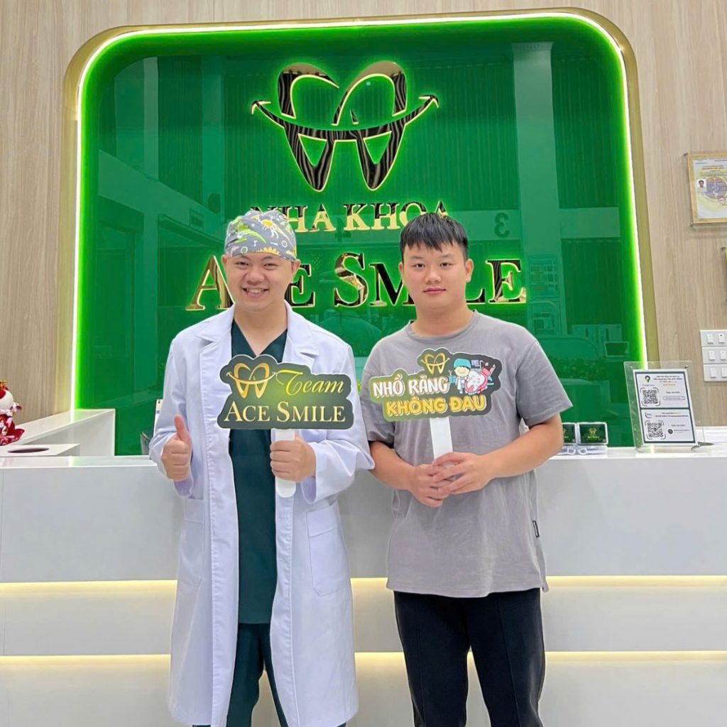 NHỔ RĂNG KHÔNG KHÔNG ĐAU TẠI NHA KHOA ACE SMILE