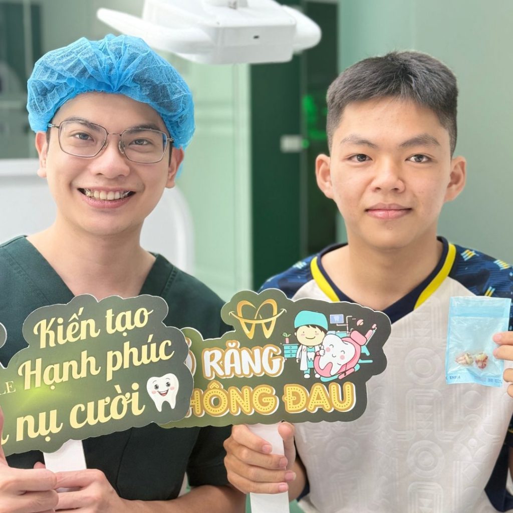 NHỔ RĂNG KHÔNG KHÔNG ĐAU TẠI NHA KHOA ACE SMILE